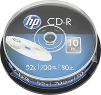 hp CD-R Rohling 700 MB 10 St. Spindel