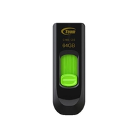 teamgroup C145 - USB-Flashstation - 64GB - USB 3.0 - inschuifbare connector - groen