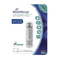 USB-stick 3.0 MediaRange USB-C 64GB