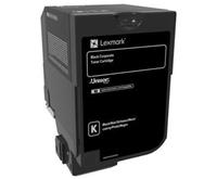 Zwart - origineel - tonercartridge LCCP, Lexmark Corporate - voor Lexmark CS720de, CS720dte, CS725de, CS725dte, CX725de, CX725dhe, CX725dthe