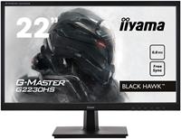 iiyama G-Master Black Hawk G2230HS-B1 - LED-Monitor - 22" TN -1920 x 1080 Full HD - 60 Hz - 0,8 ms - 250 cd/m² - 1000:1