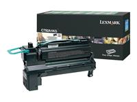 Zwart - origineel - tonercartridge LCCP, LRP - voor Lexmark C792, X792