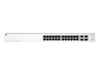 Hewlett-Packard Enterprise HPE Aruba Instant On 1930 24G 4SFP/SFP+ Switch - Switch - L3 - managed - 24 x 10/100/1000 + 4 x 1 Gigabit / 10 Gigabit SFP+ - an Rack montierbar