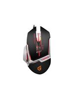 Conceptronic DJEBBEL 8 - Maus - USB - Schwarz, Silber