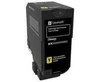 Hoog rendement - geel - origineel - tonercartridge LCCP, LRP, Lexmark Corporate - voor Lexmark CX725de, CX725dhe, CX725dthe