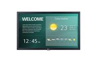 lg 22SM3G-B - 22" diagonale klasse (21.5" zichtbaar) - SM3G Series led-achtergrondverlichting lcd-scherm - digital signage-technologie met geïntegreerd Pro:Idiom - 1080p (Full HD) 1920 x 108