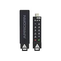 Apricorn Aegis Secure Key 3NXC. Capaciteit: 64 GB, Aansluiting: USB Type-A, USB-versie: 3.2 Gen 1 (3.1 Gen 1). Vormfactor: Dop. GeÃ¯ntegreerd Keypad, Wachtwoordbeveiliging. Gewicht: 22 g. 