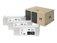 hp 81 - 3 - 680 ml - zwart - origineel - inktcartridge - voor DesignJet 5000, 5000ps, 5000ps uv, 5000uv, 5500, 5500 uv, 5500mfp, 5500ps, 5500ps uv