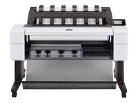 hp DesignJet T1600dr - 36" groot formaat printer - kleur - inktjet - Rol (91,4 cm x 91,4 m), 914 x 1219 mm - 2400 x 1200 dpi - tot 3 ppm (mono) / tot 3 ppm (kleur) -capaciteit: 2 rollen