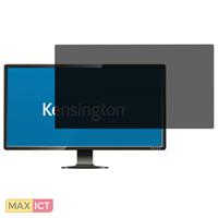 Kensington Privacy filter - 2-weg verwijderbaar voor 26" monitors 16:9. Geschikt voor: Monitor, Soort: Randloze privacyfilter voor schermen, Kleur filter: Zwart. Filterfuncties display: Antireflec