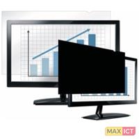 Fellowes PrivaScreen. Geschikt voor: Monitor, Soort: Randloze privacyfilter voor schermen, Kleur filter: Zwart. Filterfuncties display: Antireflectie, Ondersteunde display-types: LCD, Beeldverhouding:
