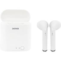 Denver TWQ-40 In Ear Kopfhörer Bluetooth Weiß