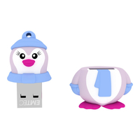 Emtec Animalitos Marine Bereik M336 Miss Penguin - 16GB - USB-stick