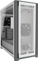 corsair 5000D AIRFLOW White - Midtowermodel ATX - Window - Gehard glas - USB-C - wit