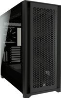 corsair 5000D AIRFLOW Black - Midtowermodel - ATX - Window - Gehard glas - USB-C - zwart