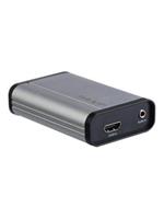 startech .com HDMI naar USB-C video opname apparaat UVC - Plug-and-Play - Mac en Windows - 1080p - Video capture adapter - USB 3.0 - zwart, zilver