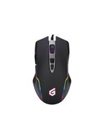 Conceptronic DJEBBEL - Maus - USB - Schwarz