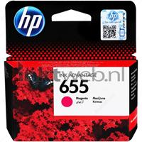 HP 655 (CZ111AE) Inktcartridge Magenta