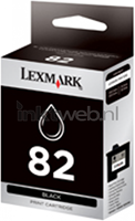 Lexmark 18L0032 (82) Inktcartridge Zwart