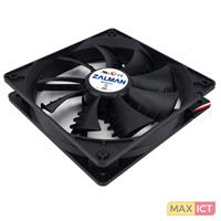 Zalman ZM-F3(SF). Geschikt voor: Computer behuizing, Soort: Ventilator, Ventilator diameter: 12 cm. Kleur van het product: Zwart, Materiaal: Kunststof, Aantal ventilatoren: 1 ventilator(en). Voltage: 