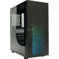 AZZA Celesta 340F tower-behuizing 2x USB-A 2.0, USB-A 3.2 (5 Gbit/s), 2x Audio, Window-kit