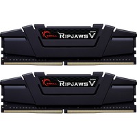 G.Skill Ripjaws V F4-2666C19D-64GVK. Component voor: Pc/server, Intern geheugen: 64 GB, Geheugenlayout (modules x formaat): 2 x 32 GB, Intern geheugentype: DDR4, Kloksnelheid geheugen: 2666 MHz, CAS-l