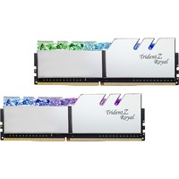 G.Skill Trident Z Royal F4-2666C19D-64GTRS. Component voor: Pc/server, Intern geheugen: 64 GB, Geheugenlayout (modules x formaat): 2 x 32 GB, Intern geheugentype: DDR4, Kloksnelheid geheugen: 2666 MHz