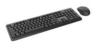 Trust TKM-350 WIRELESS KEYBOARD & MOUSE US Toetsenbord