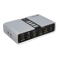 StarTech.com USB 2.0 Soundbox 7.1 Adapter - externe USB Soundkarte mit SPDIF Didital Audio -