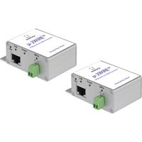 Renkforce RF-3684874 Netzwerkverlängerung 2-Draht Reichweite (max.): 300m 2 St. 200MBit/s mit PoE-F