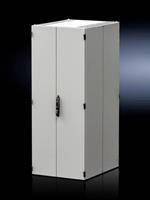 Rittal 5301612 19 Zoll Netzwerkschrank-Stahlblechtür Geschlossen Grau, Schwarz