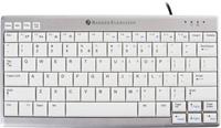 Bakker & Elkhuizen UltraBoard 950 Wireless. Toetsenbord formaat: Mini. Stijl toetsenbord: Recht. Aansluiting: RF Draadloos, Toetsenbordindeling: QWERTZ, Aanbevolen gebruik: Universeel. Kleur van het p