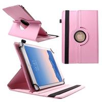 Universal Rotary Folio Case voor Tablets - 9-10 - Roze