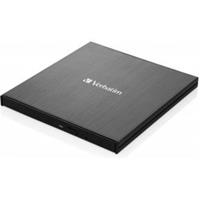 BRW ext. Slimline USB3.1 Typ C 4K Blu-ray Brenner extern retail (43888) - Verbatim
