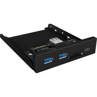 Icy Box IB-HUB1417-i3, Frontpanel