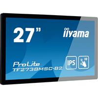 iiyama ProLite TF2738MSC-B2 27" Monitor Touch, DVI, HDMI, DisplayPort, Audio