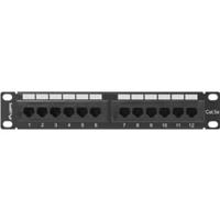Lanberg PPU5-9012-B - patchpaneel - 1U - 10