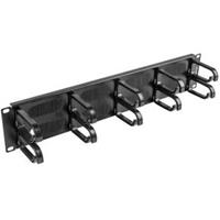 Lanberg AK-1204-B rack-toebehoren Paneel voor kabelbeheer