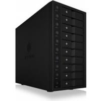 RaidSonic IB-3810-C31 behuizing voor opslagstations HDD-behuizing Zwart 3.5