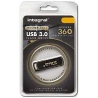 Integral INFD128GB360SEC3.0 USB flash drive 128 GB USB Type-A 3.2 Gen 1 (3.1 Gen 1) Zwart, Goud