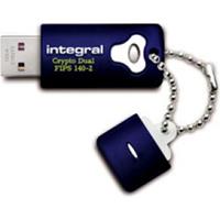 Integral 64GB Secure 360 Encrypted USB3.0 64GB USB 3.0 Zwart, Goud USB flash drive