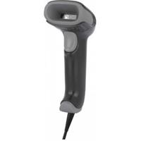 Honeywell EMEA USB kit: Omni-directional, 1D, PDF, 2D, black scanner (1470g2D-2), flexible presentat