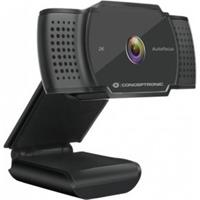 Conceptronic AMDIS02B webcam 5 MP 2592 x 1944 Pixels USB 2.0 Zwart