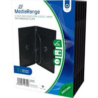 MEDIARANGE DVD doosje 4de DVD Box 5 stuk