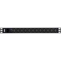 ATEN PE0212G-AT-G 19 inch Patchkast-stekkerdoos Zwart