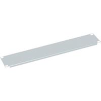 Value 26.99.0296 19 inch Patchkast-afdekking Grijs (RAL 7035)