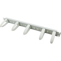 Value 26.99.0345 19 inch Patchkast-frontpaneel 1 HE Grijs