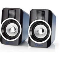 Nedis GSPR20020BK 2.0-Stereo PC/Laptop Gaming Speakers