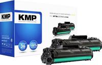 KMP H-T152D Toner 2-pack vervangt HP HP 78A (CE278A) Zwart Compatibel Toner set van 2