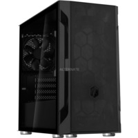 Silverstone FARA H1M Micro Tower Zwart